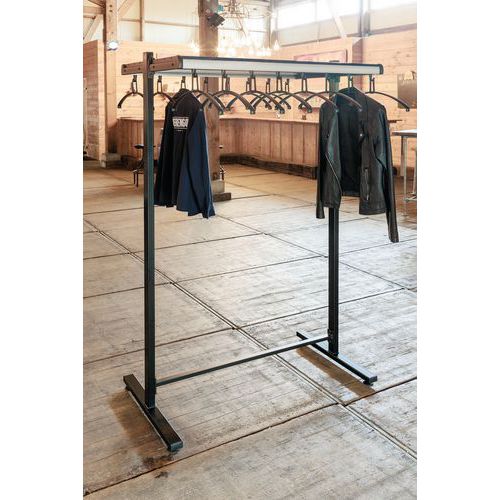 Allure Coat Rail With Hangers Manutan UK