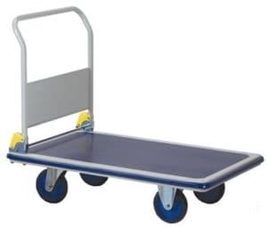 Steel platform trolley