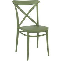 Indoor/Outdoor Side Chair - Stackable - Recycled Plastic - 870mm High