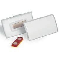 CLICK FOLD badge with magnet - Durable