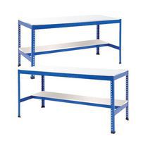 Rapid 1 Heavy Duty 2 Half Shelf Workbenches - Two for One Offer