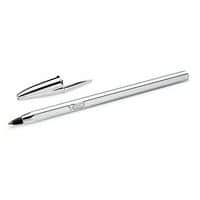 Cristal Original Shine Silver ballpoint pen, black ink - BIC