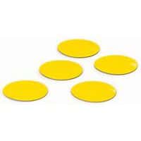 Set of five yellow circles - Smit Visual