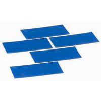 Set of five blue rectangles - Smit Visual