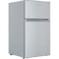 Under Counter Fridge And Freezer - 87L - Silver Or White - Cookology