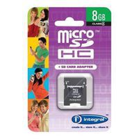 Integral SDHC micro memory card - 8 GB
