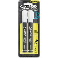 Sharpie chalk markers in white with medium bullet tip