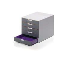 Varicolor filing unit - 5 drawers