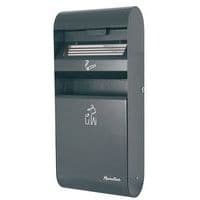 Wall-Mounted Ashtray Bin - 3L /14L - Manutan Expert