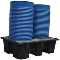 Recycled PE 240-l spill tray - Manutan Expert