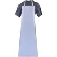 White PVC apron