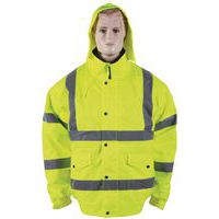 High Visibility Jacket in Yellow - Manutan Expert