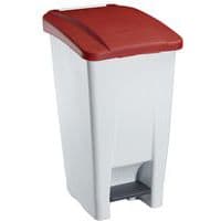 Plastic Mobile Pedal Bin, Capacity: 60 L, Opening: With pedal, Material: Plastic