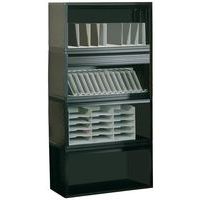 Modular and stackable cabinet - sold without tambour door