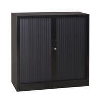 Low tambour cabinet kit, O/A height: 105 cm, O/A width: 100 cm, Door opening type: Tambour door