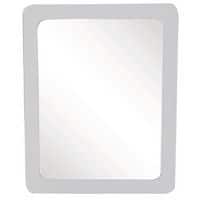 Unbreakable washroom mirror with PVC frame - Manutan Expert