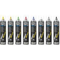 Set of 6 Traffic Extra Paint XL 750-ml aerosols - Ampere System