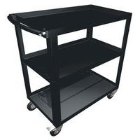 Three-shelf trolley