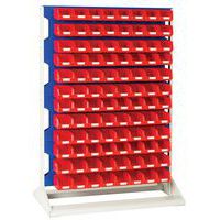 Bott Double-sided Louvre Panel Racks - 1450mm High - Storage Solution