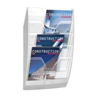 Cep wall-mounted literature holder, 5 compartments