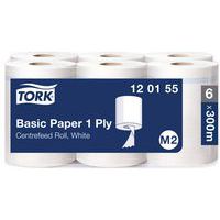 Roll of Tork Universal wiping paper - White - 300 m x 20 cm