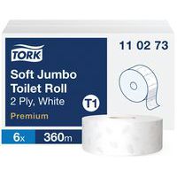 Mini and Maxi Jumbo Tork Premium toilet paper