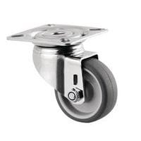 Swivel castor with plate - Capacity 40 kg