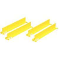 Pack of 4 shelf dividers for safety cabinets