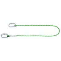 Single-leg restraint lanyard rope 1 m with 2 CS20 carabiners - Miller