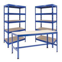 Rapid 3 Pro Shelving & Rapid 1 Workbench Bundle