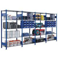 Lightweight Easy-Fix shelving - Epoxy finish - Schulte