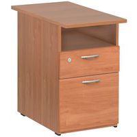 Fixed filing cabinet with 2 drawers
