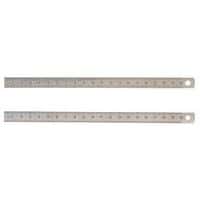 Semi-rigid stainless steel ruler - 2 faces