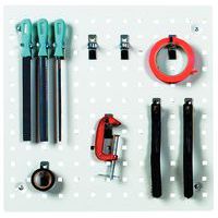 Perfo Light panel and hooks - kit A