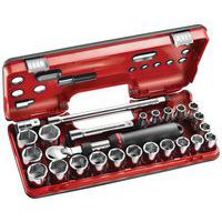 1/2 extendable ratchet and sockets DBOX set - SXL.DBOX2