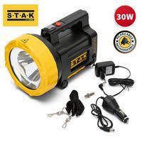 BULLDOG rechargeable spotlight, 30 W - Stak