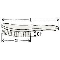 L :O/A lengthGL : liner lengthGH : liner height