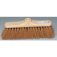 Broom with coconut fibre bristles