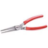 Half-round short flat-nose pliers