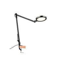 BIVO black desk lamp with clamp - ALUMINOR