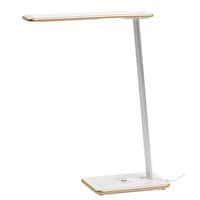 ORBIT white and gold desk lamp - ALUMINOR