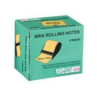 Brix dispenser for yellow sticky notes - 60 mm x 10 m