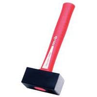 Le Rouge series club hammer with tri-material handle