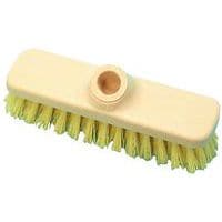 Plastic brush head