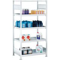 galvanized steel sheet shelf with welded corners60 mm anti-leak tray