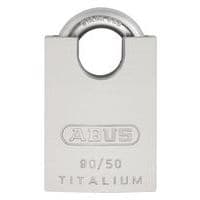 Titalium series 90 armoured padlock - Keyed Alike - 2 keys