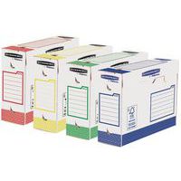 Bankers Box Heavy Duty archive box with 10-cm spine - Assorted - Set of 8