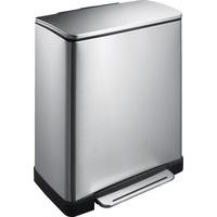 E-Cube rectangular pedal bin - 50 L