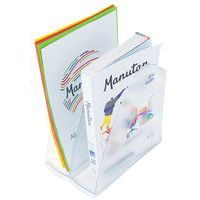 Transparent crystal magazine rack - Manutan Expert