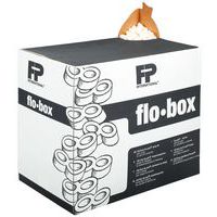 Flo-pak packing peanut dispenser box